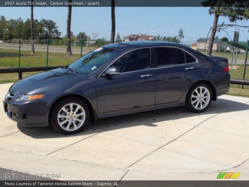 Carbon Gray Pearl / Quartz 2007 Acura TSX Sedan