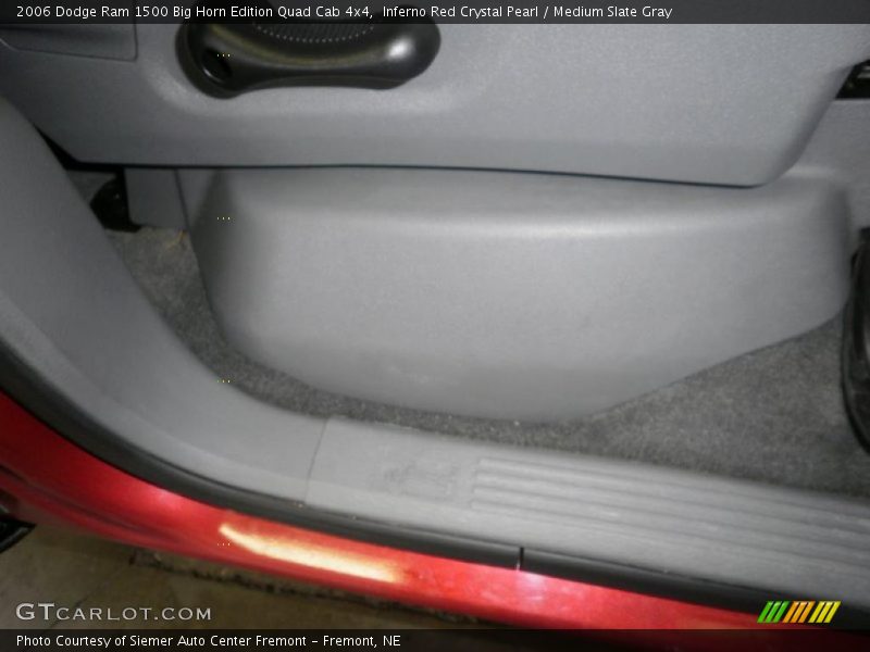 Inferno Red Crystal Pearl / Medium Slate Gray 2006 Dodge Ram 1500 Big Horn Edition Quad Cab 4x4