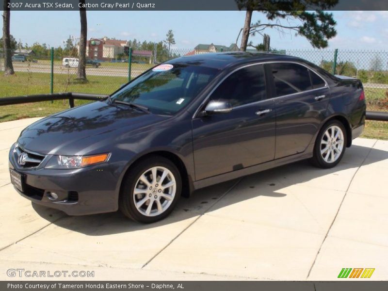 Carbon Gray Pearl / Quartz 2007 Acura TSX Sedan