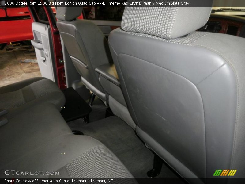 Inferno Red Crystal Pearl / Medium Slate Gray 2006 Dodge Ram 1500 Big Horn Edition Quad Cab 4x4