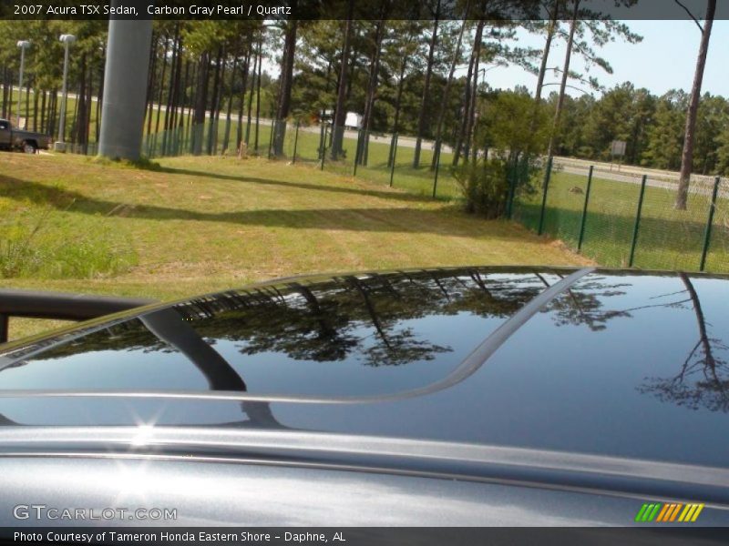 Carbon Gray Pearl / Quartz 2007 Acura TSX Sedan
