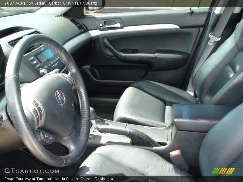 Carbon Gray Pearl / Quartz 2007 Acura TSX Sedan