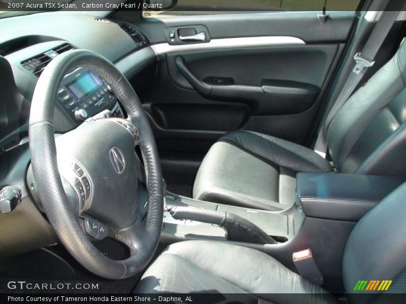 Carbon Gray Pearl / Quartz 2007 Acura TSX Sedan