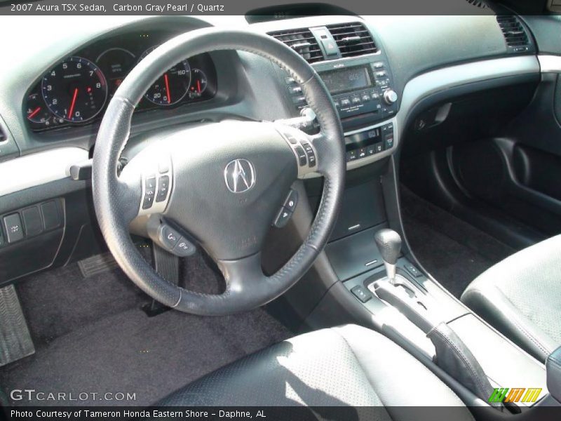 Carbon Gray Pearl / Quartz 2007 Acura TSX Sedan