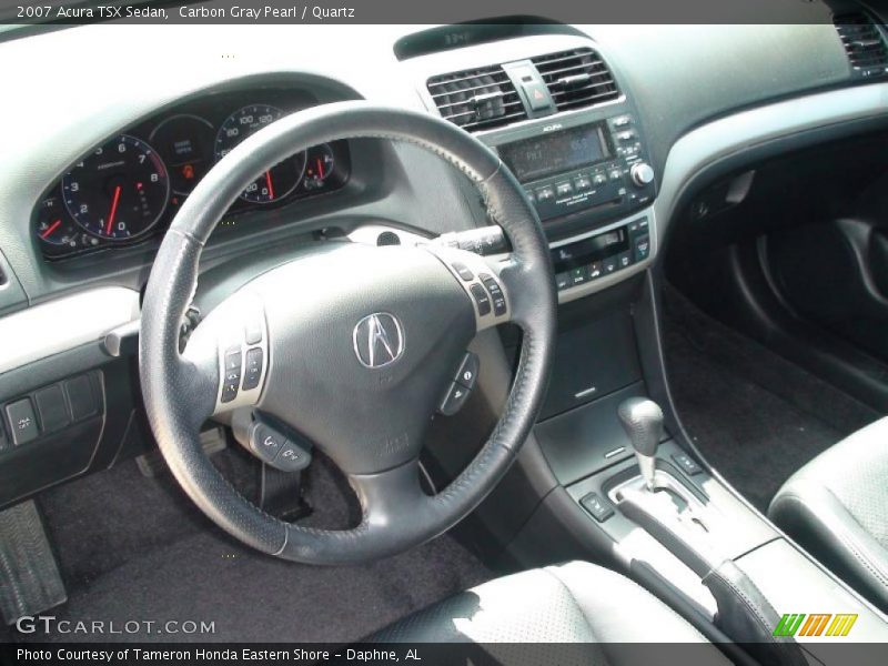 Carbon Gray Pearl / Quartz 2007 Acura TSX Sedan