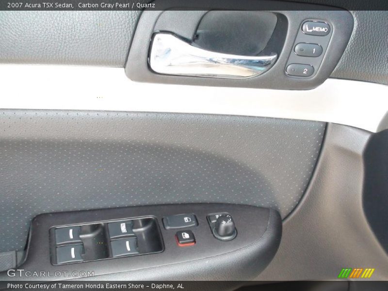 Carbon Gray Pearl / Quartz 2007 Acura TSX Sedan