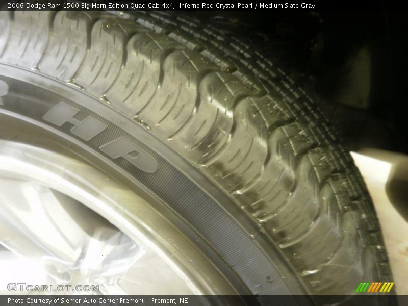Inferno Red Crystal Pearl / Medium Slate Gray 2006 Dodge Ram 1500 Big Horn Edition Quad Cab 4x4
