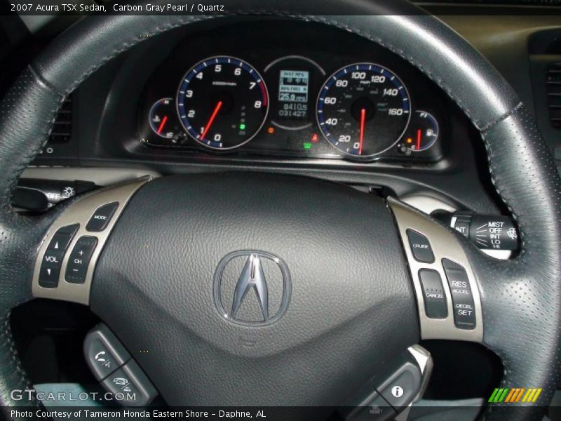 Carbon Gray Pearl / Quartz 2007 Acura TSX Sedan