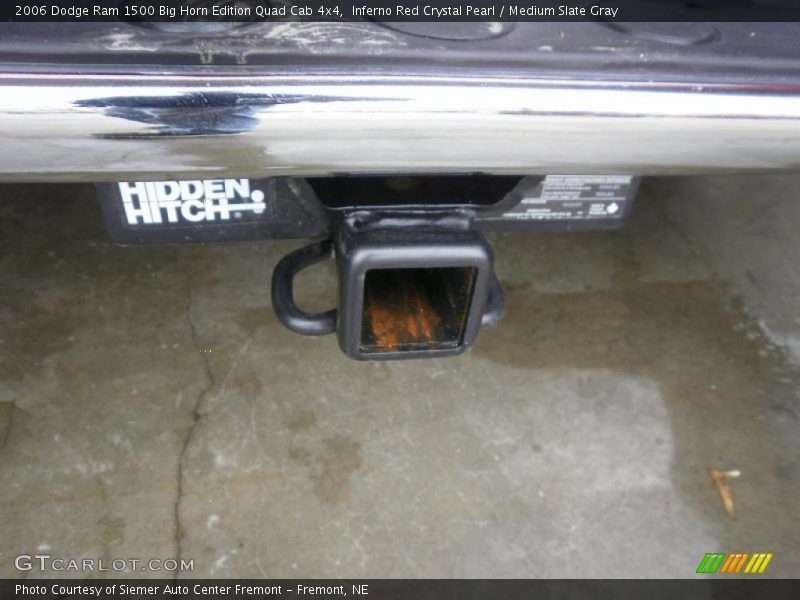 Inferno Red Crystal Pearl / Medium Slate Gray 2006 Dodge Ram 1500 Big Horn Edition Quad Cab 4x4