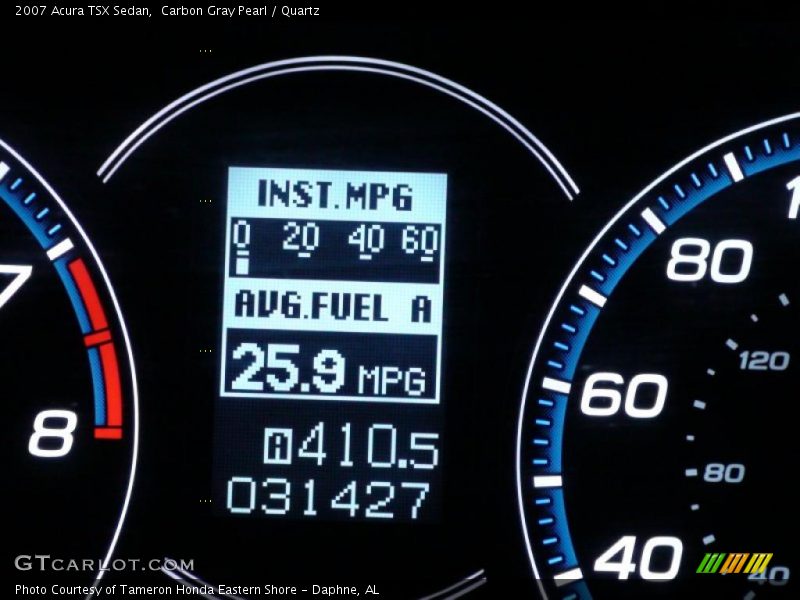 Carbon Gray Pearl / Quartz 2007 Acura TSX Sedan