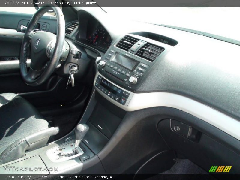 Carbon Gray Pearl / Quartz 2007 Acura TSX Sedan