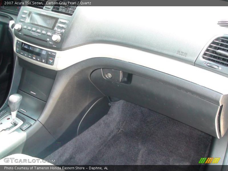 Carbon Gray Pearl / Quartz 2007 Acura TSX Sedan