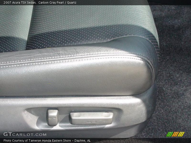 Carbon Gray Pearl / Quartz 2007 Acura TSX Sedan