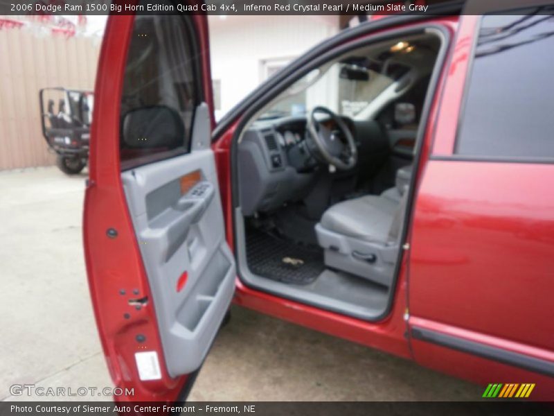 Inferno Red Crystal Pearl / Medium Slate Gray 2006 Dodge Ram 1500 Big Horn Edition Quad Cab 4x4