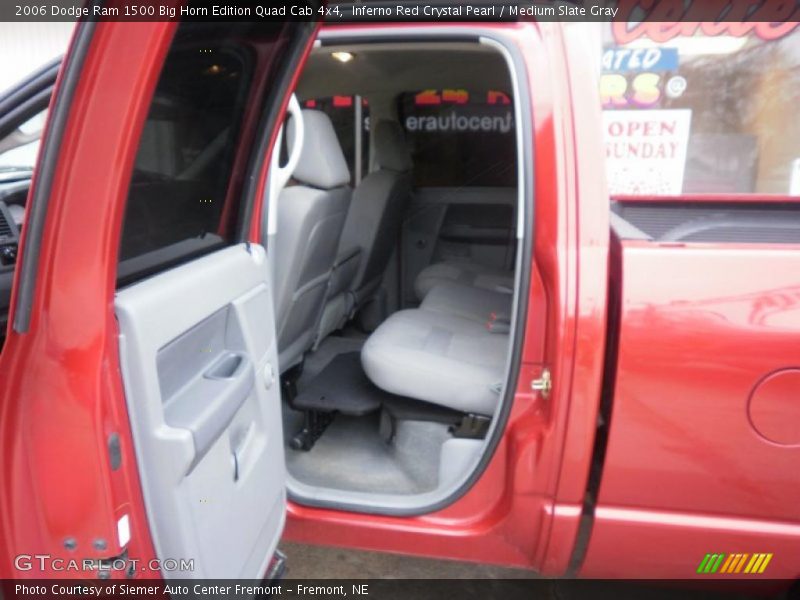 Inferno Red Crystal Pearl / Medium Slate Gray 2006 Dodge Ram 1500 Big Horn Edition Quad Cab 4x4
