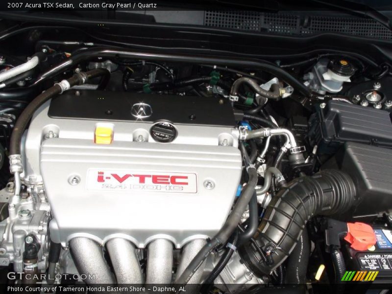 Carbon Gray Pearl / Quartz 2007 Acura TSX Sedan
