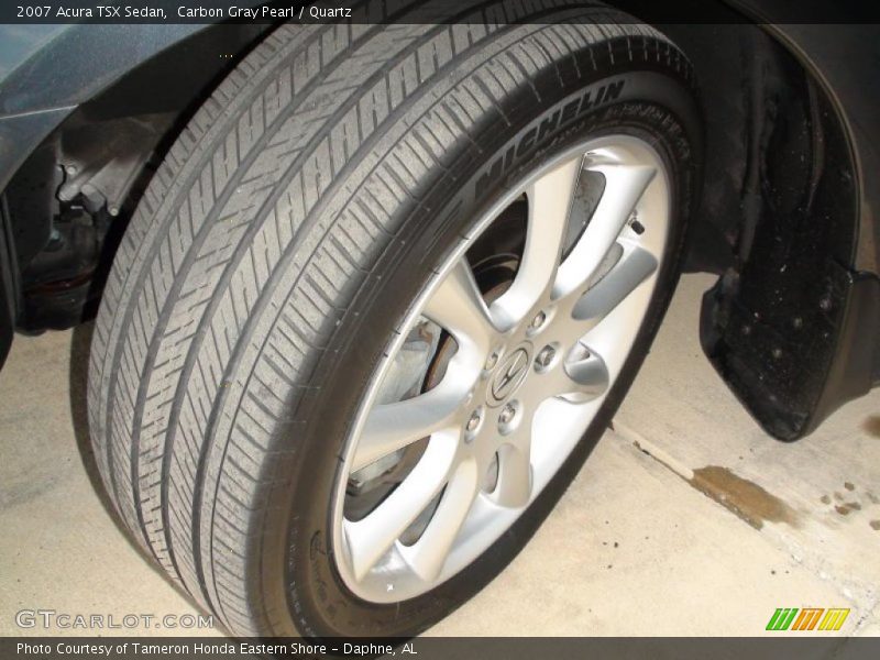 Carbon Gray Pearl / Quartz 2007 Acura TSX Sedan