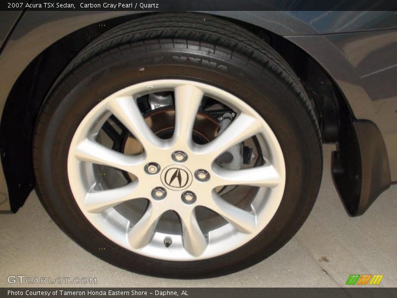 Carbon Gray Pearl / Quartz 2007 Acura TSX Sedan