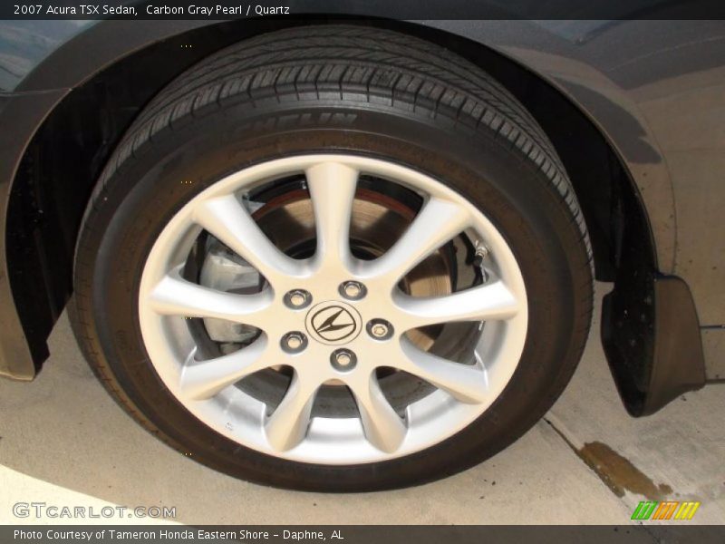 Carbon Gray Pearl / Quartz 2007 Acura TSX Sedan