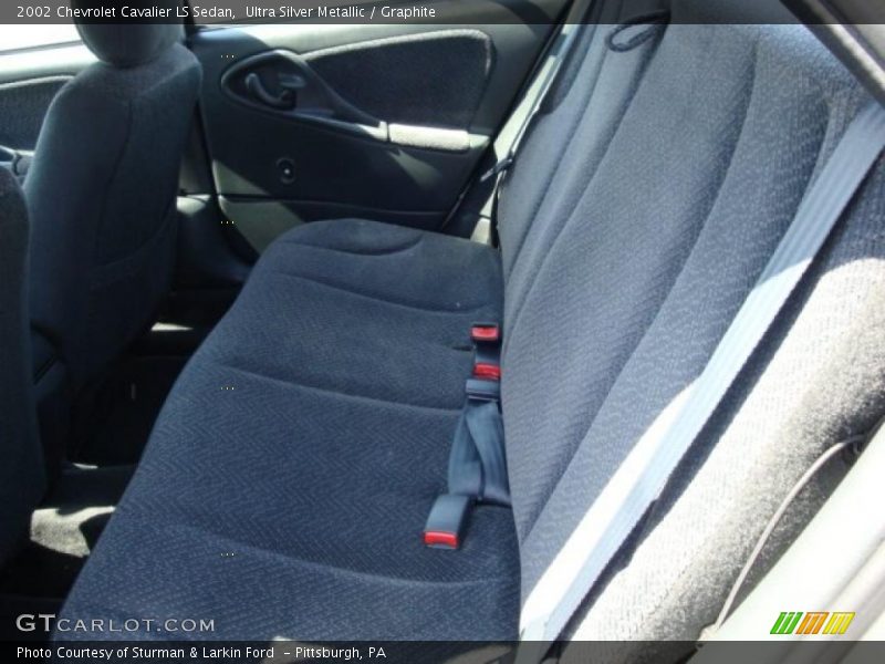 Ultra Silver Metallic / Graphite 2002 Chevrolet Cavalier LS Sedan
