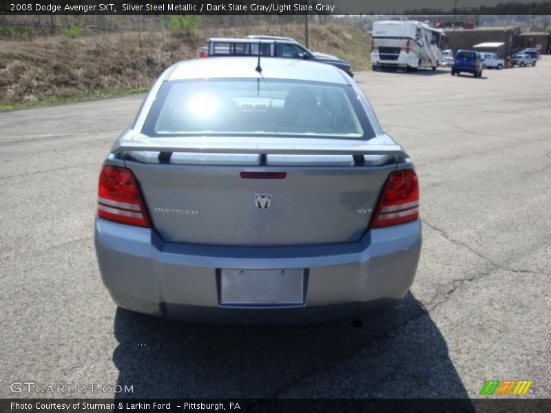 Silver Steel Metallic / Dark Slate Gray/Light Slate Gray 2008 Dodge Avenger SXT