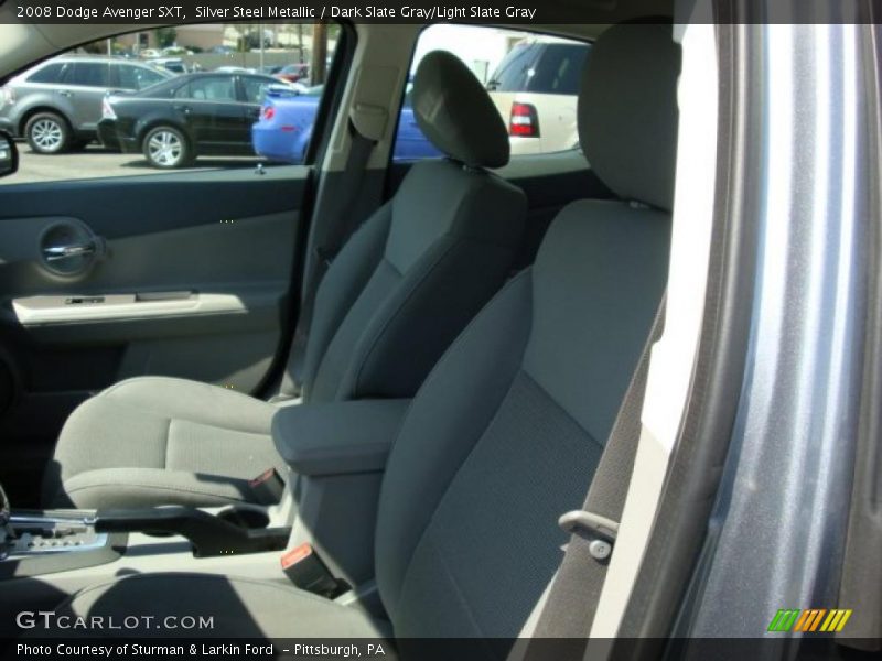 Silver Steel Metallic / Dark Slate Gray/Light Slate Gray 2008 Dodge Avenger SXT