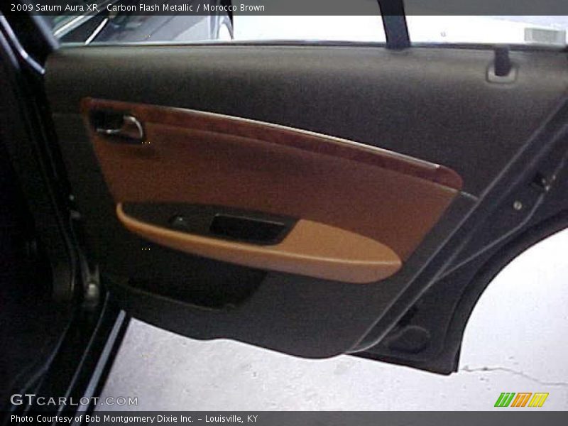 Carbon Flash Metallic / Morocco Brown 2009 Saturn Aura XR