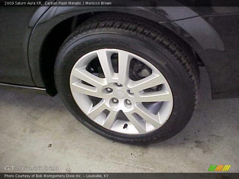 Carbon Flash Metallic / Morocco Brown 2009 Saturn Aura XR