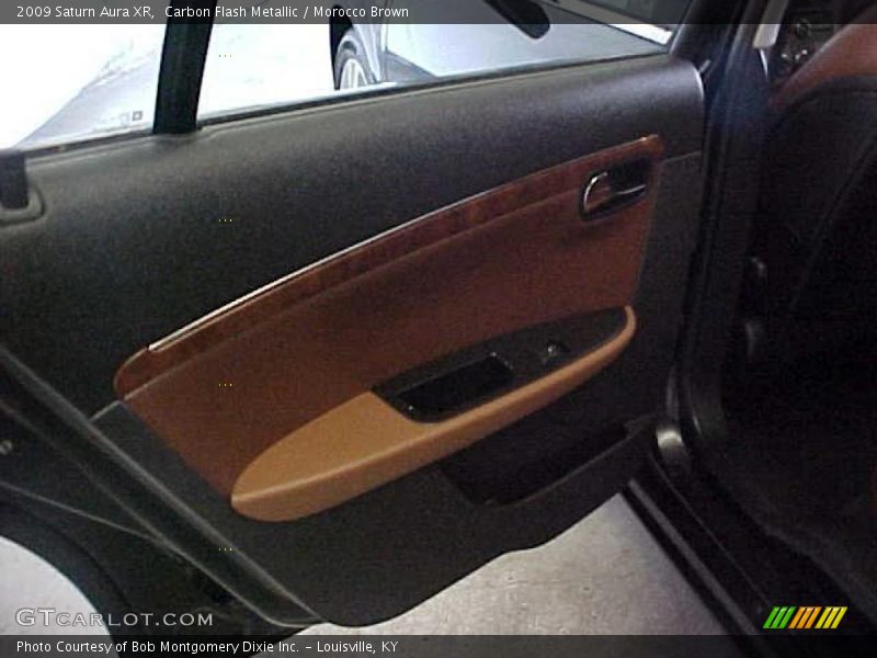 Carbon Flash Metallic / Morocco Brown 2009 Saturn Aura XR