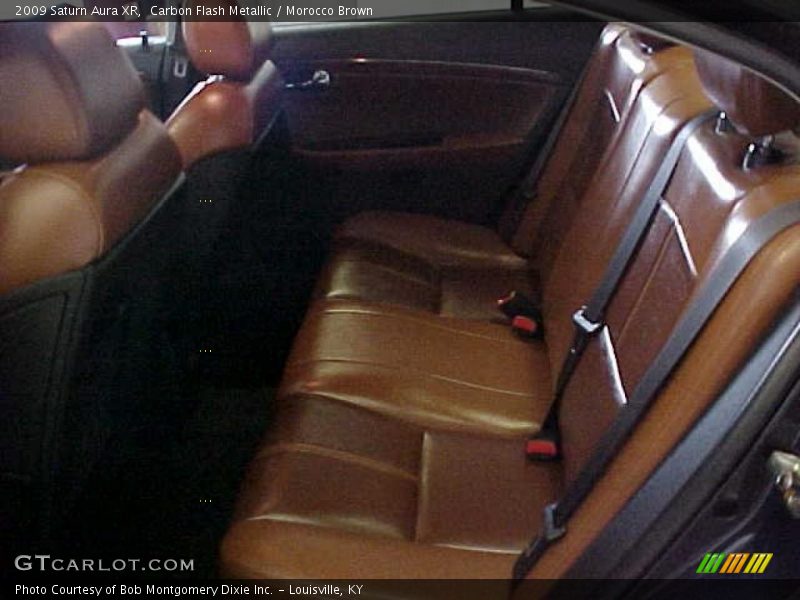 Carbon Flash Metallic / Morocco Brown 2009 Saturn Aura XR