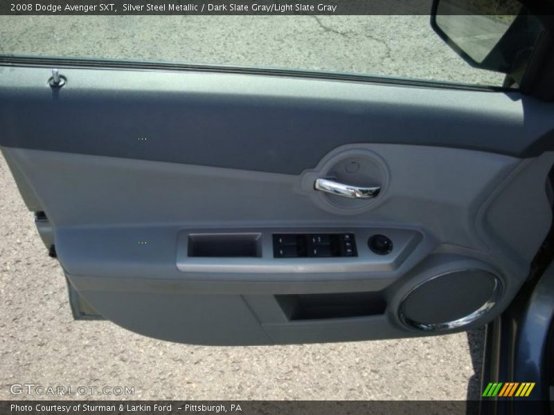 Silver Steel Metallic / Dark Slate Gray/Light Slate Gray 2008 Dodge Avenger SXT