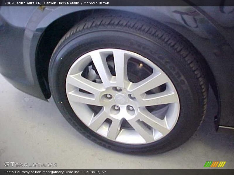 Carbon Flash Metallic / Morocco Brown 2009 Saturn Aura XR