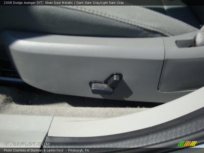 Silver Steel Metallic / Dark Slate Gray/Light Slate Gray 2008 Dodge Avenger SXT
