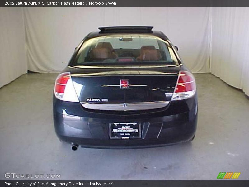 Carbon Flash Metallic / Morocco Brown 2009 Saturn Aura XR