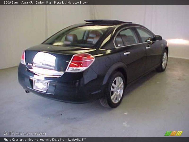 Carbon Flash Metallic / Morocco Brown 2009 Saturn Aura XR