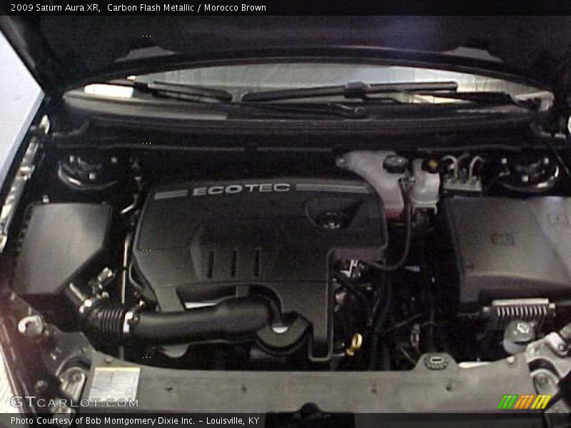 Carbon Flash Metallic / Morocco Brown 2009 Saturn Aura XR