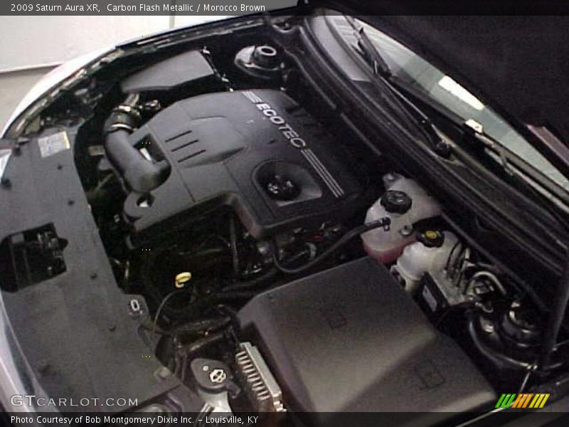 Carbon Flash Metallic / Morocco Brown 2009 Saturn Aura XR