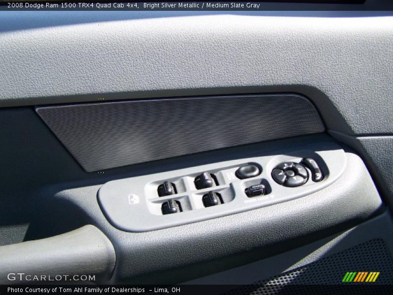 Bright Silver Metallic / Medium Slate Gray 2008 Dodge Ram 1500 TRX4 Quad Cab 4x4