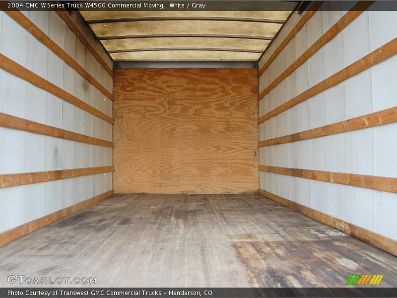 White / Gray 2004 GMC W Series Truck W4500 Commercial Moving