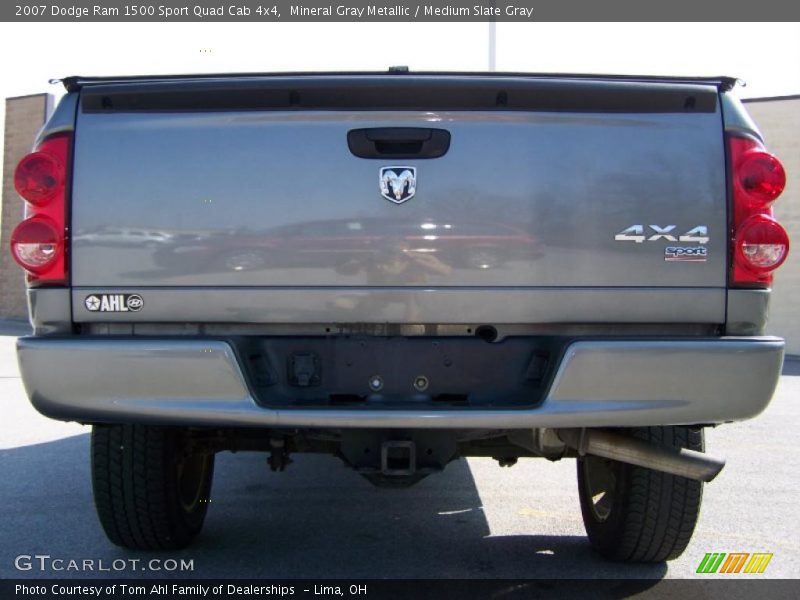 Mineral Gray Metallic / Medium Slate Gray 2007 Dodge Ram 1500 Sport Quad Cab 4x4