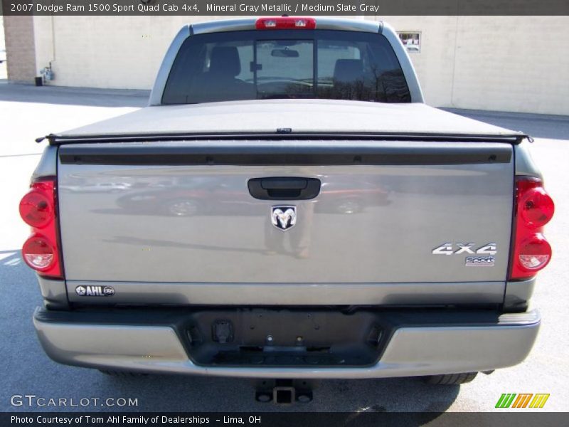 Mineral Gray Metallic / Medium Slate Gray 2007 Dodge Ram 1500 Sport Quad Cab 4x4