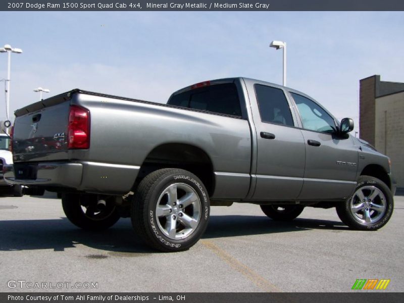 Mineral Gray Metallic / Medium Slate Gray 2007 Dodge Ram 1500 Sport Quad Cab 4x4