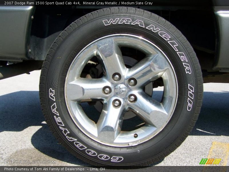 Mineral Gray Metallic / Medium Slate Gray 2007 Dodge Ram 1500 Sport Quad Cab 4x4