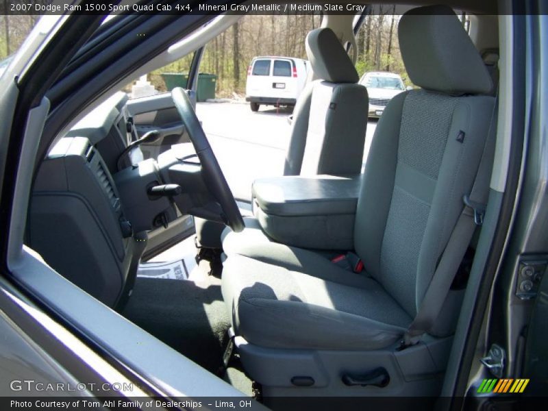 Mineral Gray Metallic / Medium Slate Gray 2007 Dodge Ram 1500 Sport Quad Cab 4x4