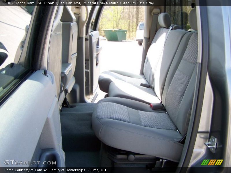 Mineral Gray Metallic / Medium Slate Gray 2007 Dodge Ram 1500 Sport Quad Cab 4x4