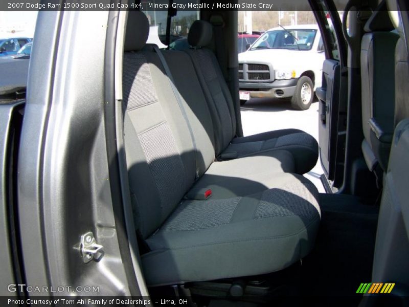 Mineral Gray Metallic / Medium Slate Gray 2007 Dodge Ram 1500 Sport Quad Cab 4x4