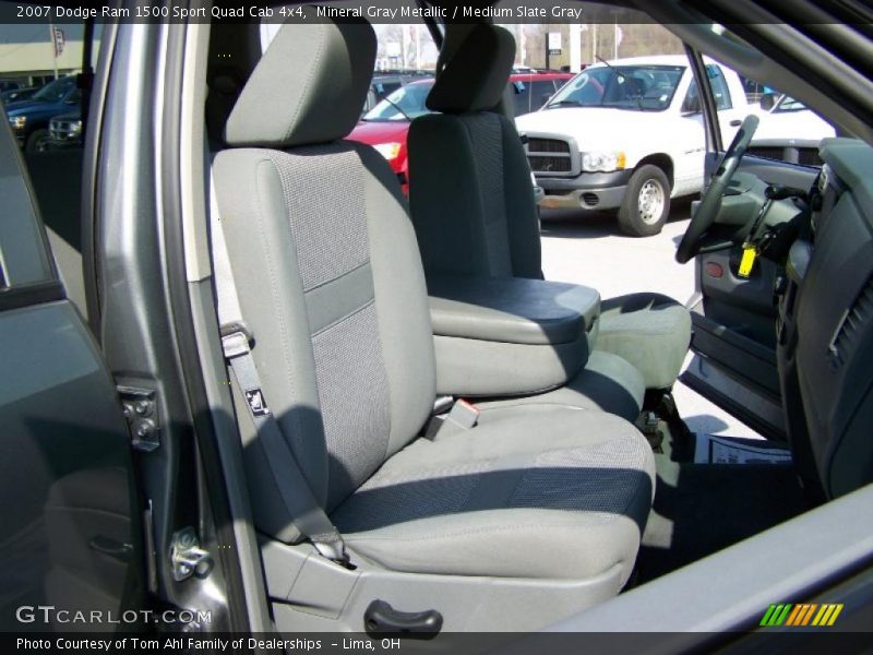 Mineral Gray Metallic / Medium Slate Gray 2007 Dodge Ram 1500 Sport Quad Cab 4x4