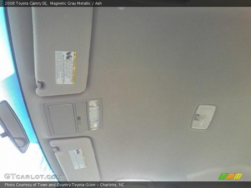 Magnetic Gray Metallic / Ash 2008 Toyota Camry SE