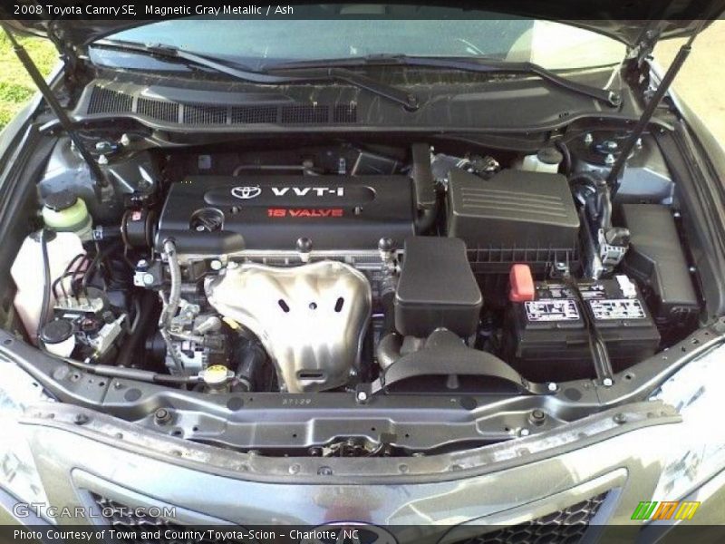Magnetic Gray Metallic / Ash 2008 Toyota Camry SE