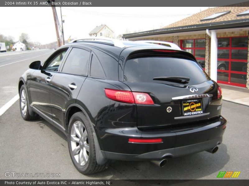 Black Obsidian / Black 2004 Infiniti FX 35 AWD